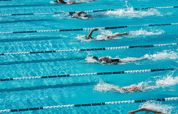 Swimming Relay Race