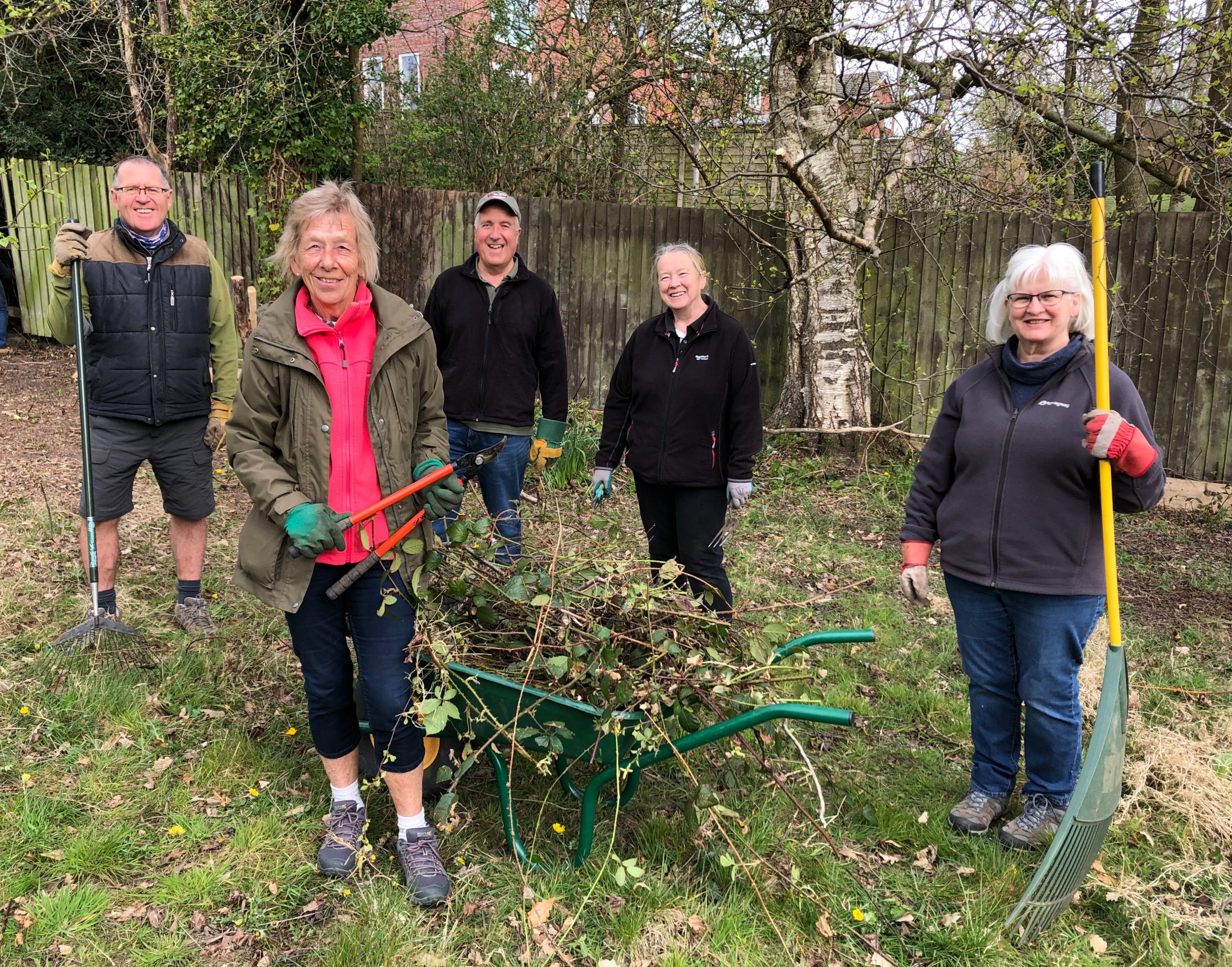 Hospice Gardening Volunteers