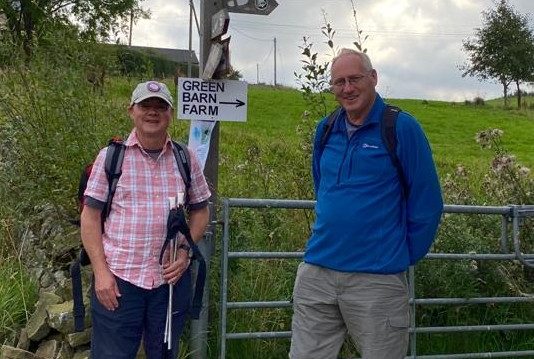 Geoff Gittins walking challenge