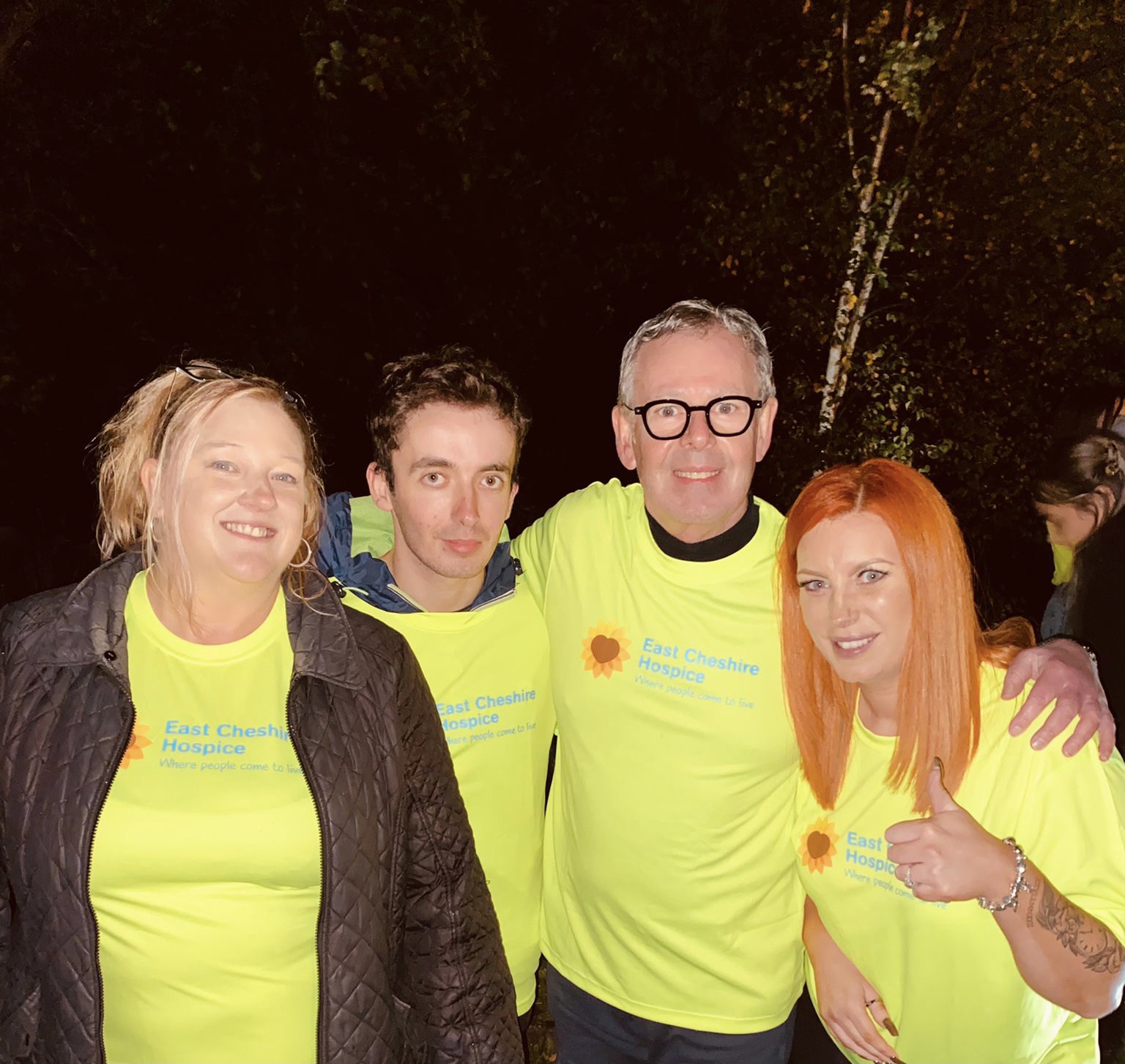 James Doyle Opticians take on Firewalk