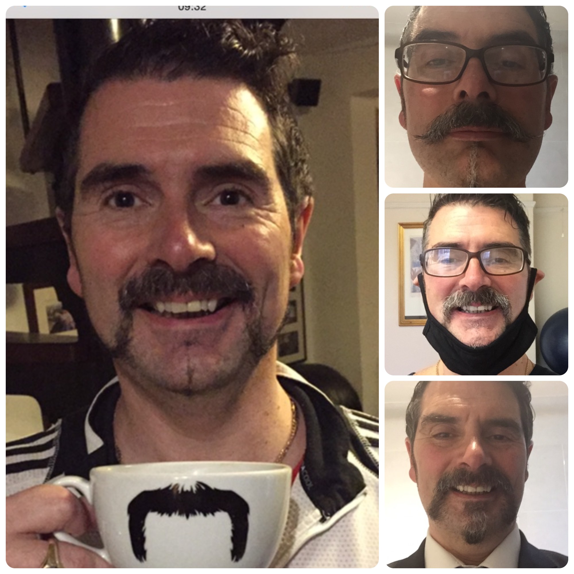 Mark Leah’s moustache journey