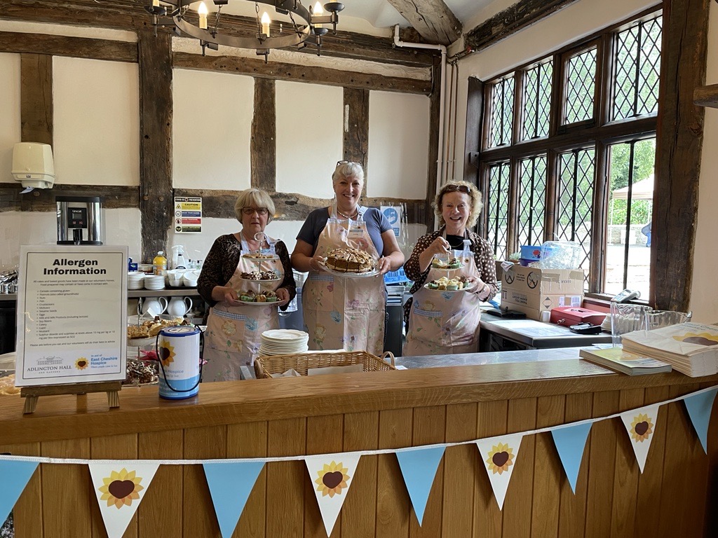 Volunteers serve teas again this summer