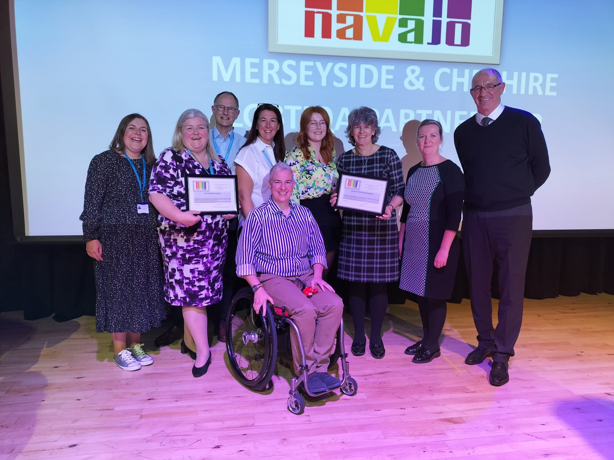 East Cheshire Hospice gains Navajo Award