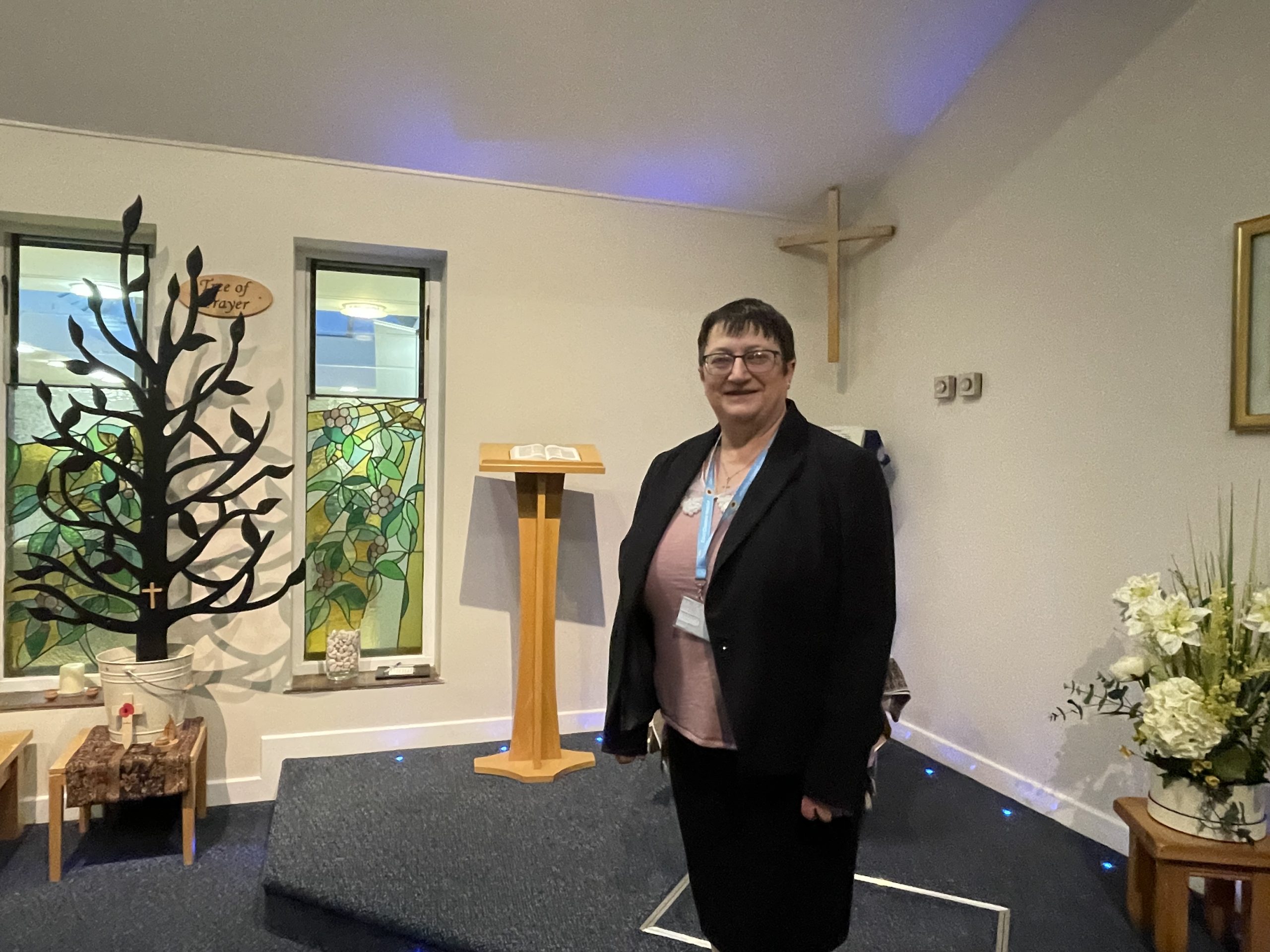 Reverend Dr Marion Tugwood joins East Cheshire Hospice