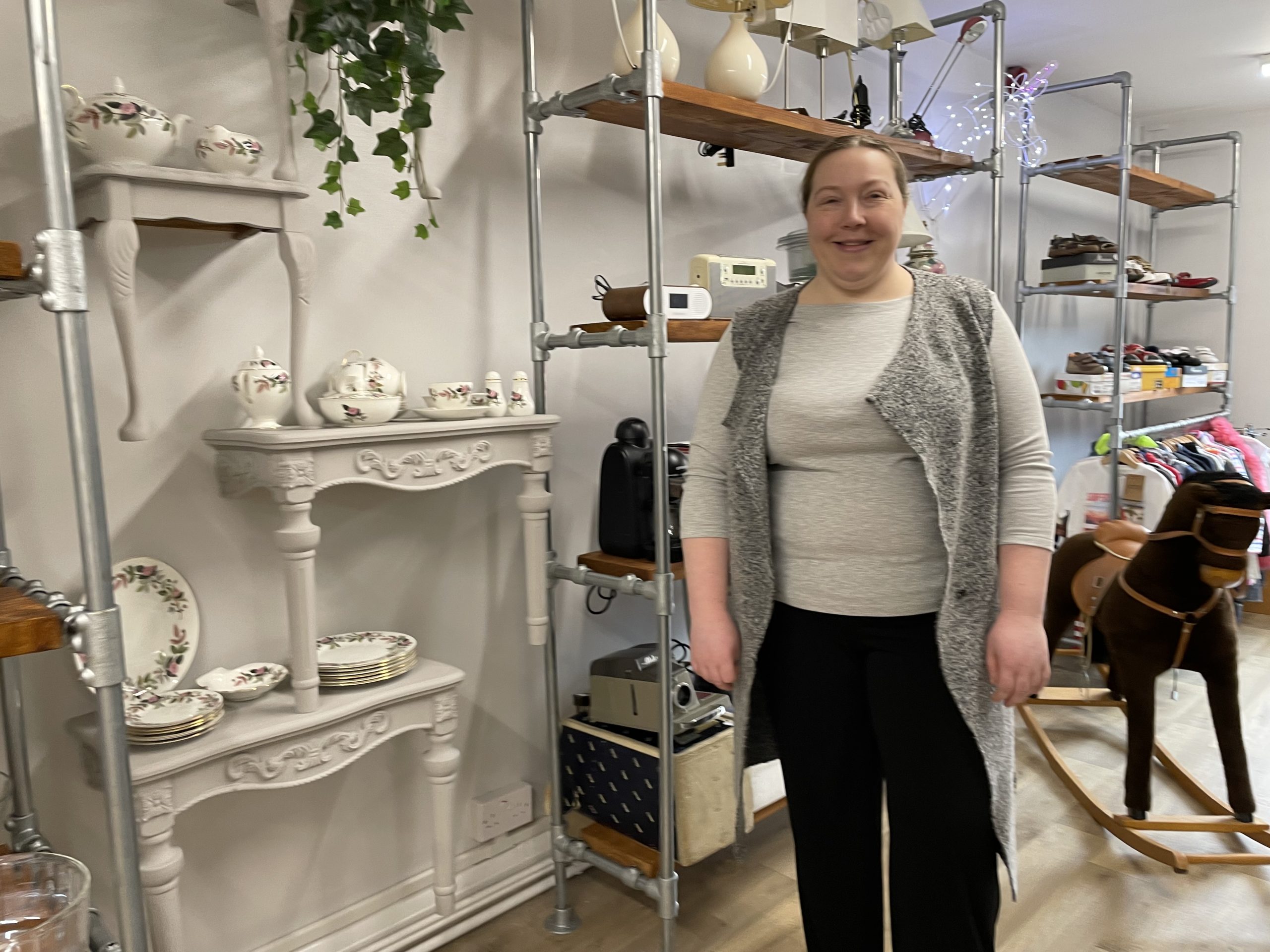Bargain hunters are helping East Cheshire Hospice
