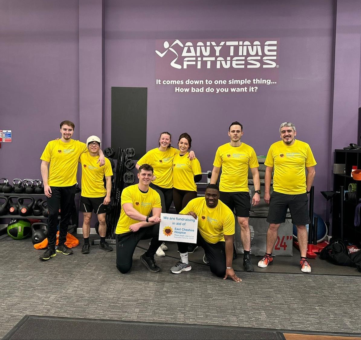 Anytime Fitness take on Tough Mudder for East Cheshire Hospice