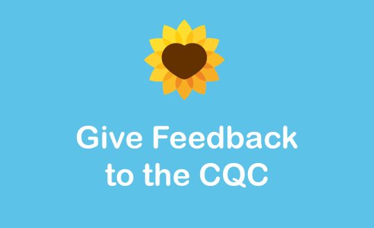 Give Feedback to the CQC