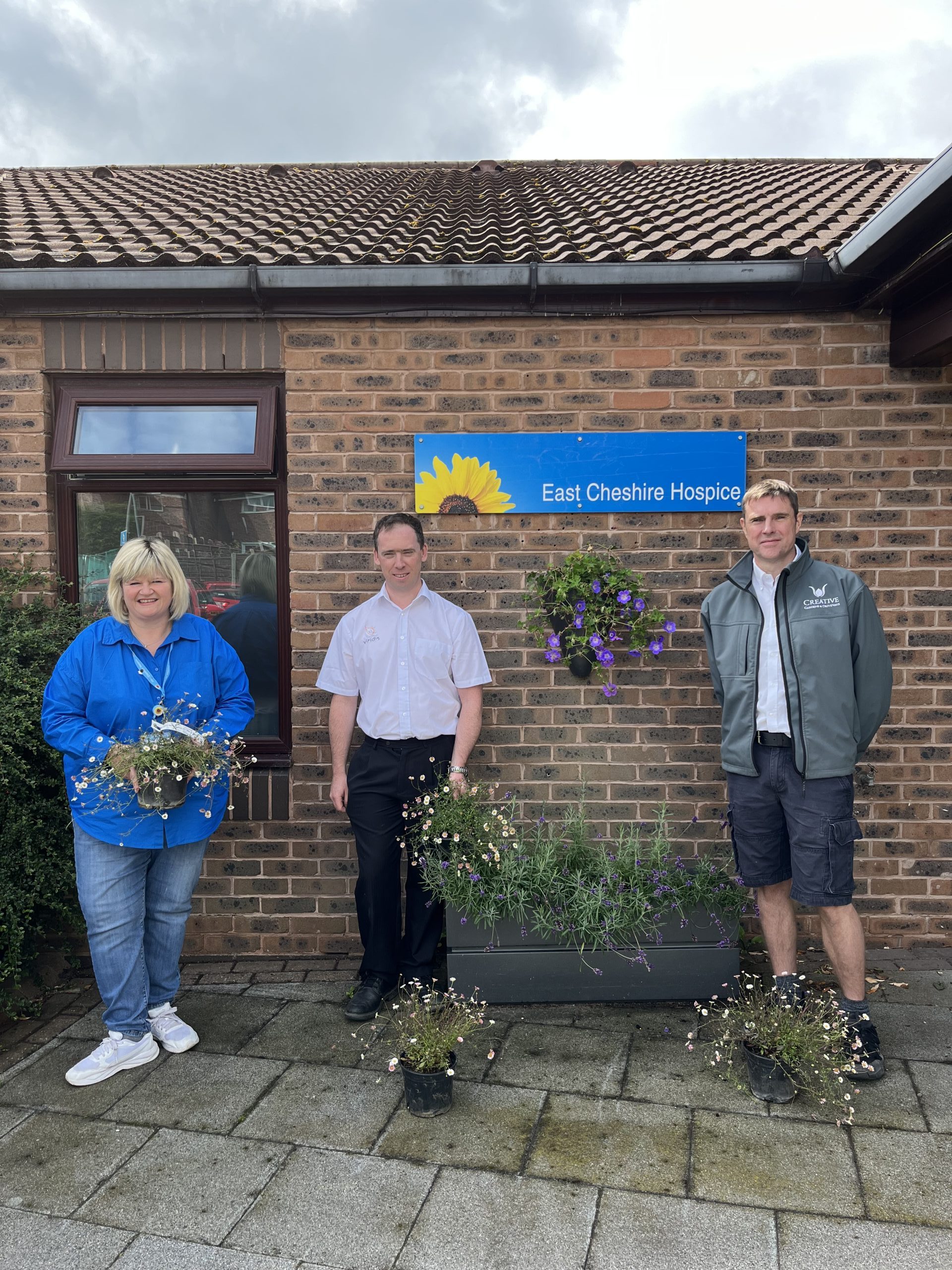 East Cheshire Hospice goes for Britain in Bloom