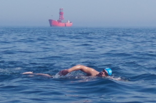 Rick Pulvertaft’s channel swim success!