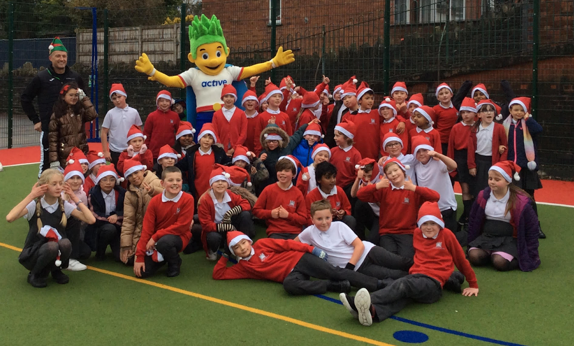 9,000 young participants took part in this years Santa Dash