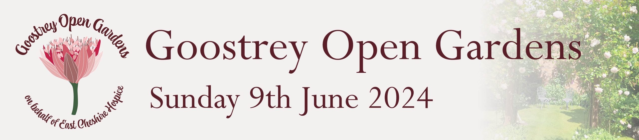 Goostrey Open Gardens Banner