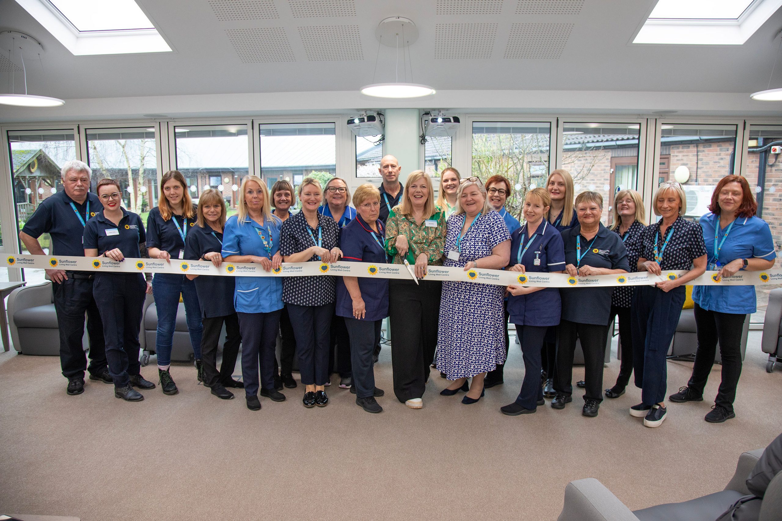 A glimpse inside the plush new Sunflower Living Well Centre