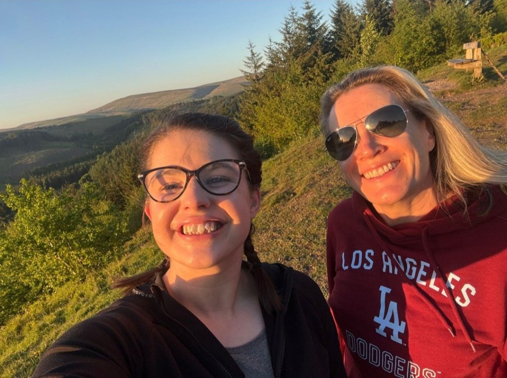 Photo of two smiling women