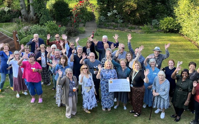 Goostrey Open Gardens thank you event
