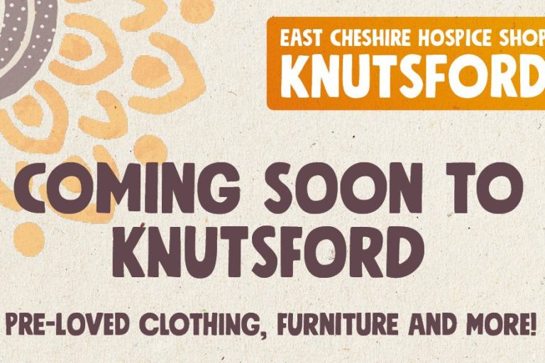 Poster for Knutsford shop opening soon